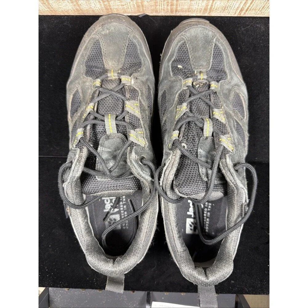 Jack Wolfskin Mens Low Hiking Shoes Grey US 10